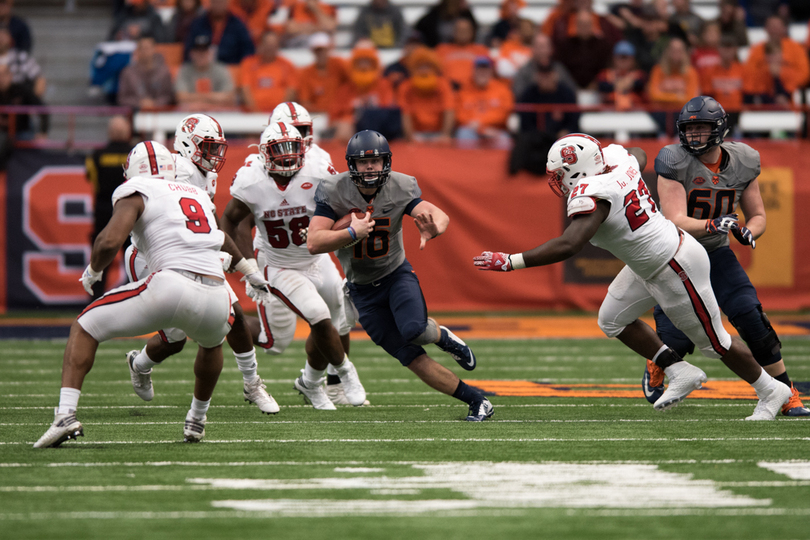 Zack Mahoney shows signs of improvement in place of Eric Dungey in loss to North Carolina State