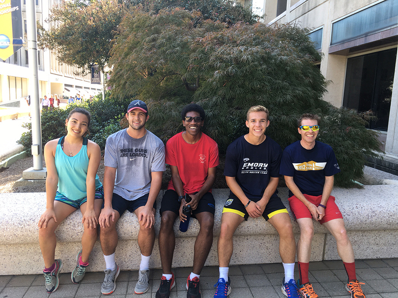 Emory University professor amps up office hours through running