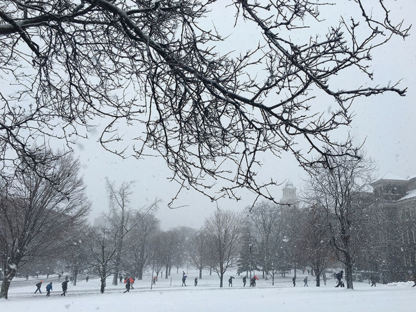 To study extreme weather, Syracuse University scientists create artificial ice storm