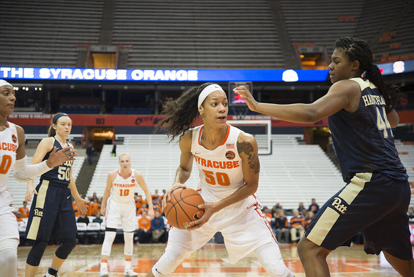 Briana Day&#8217;s career-high 31 points carries Syracuse over Pittsburgh, 93-65