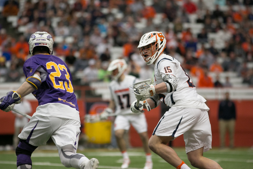 Fast reaction: 3 quick takeaways from No. 6 Syracuse men&#8217;s lacrosse 10-9 win over No. 12 Albany