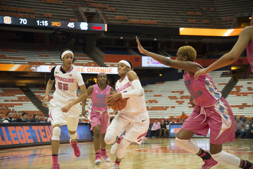 Syracuse advances to quarterfinals of ACC tournament with 83-64 victory over North Carolina