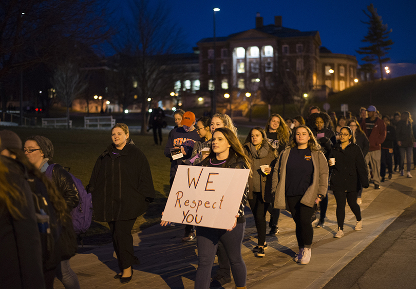 Taking to the streets, SU students rally against sexual assault and rape culture during annual event