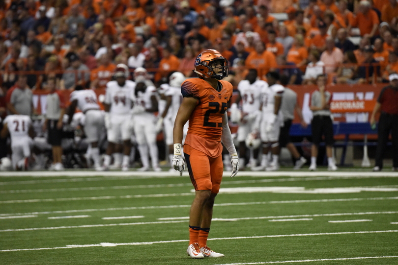 Kielan Whitner&#8217;s transition from defensive back to linebacker gives Syracuse a more balanced defense