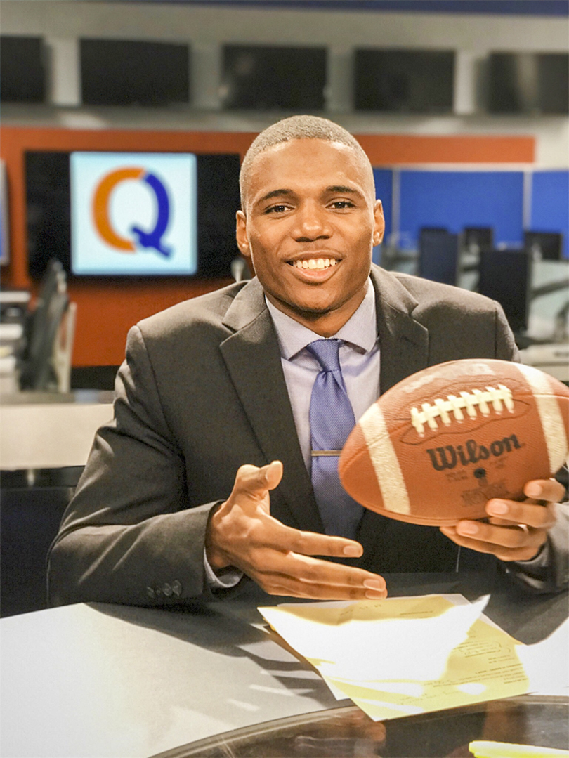 After his pro career faded, former Syracuse defensive back Julian Whigham chases his journalism dreams