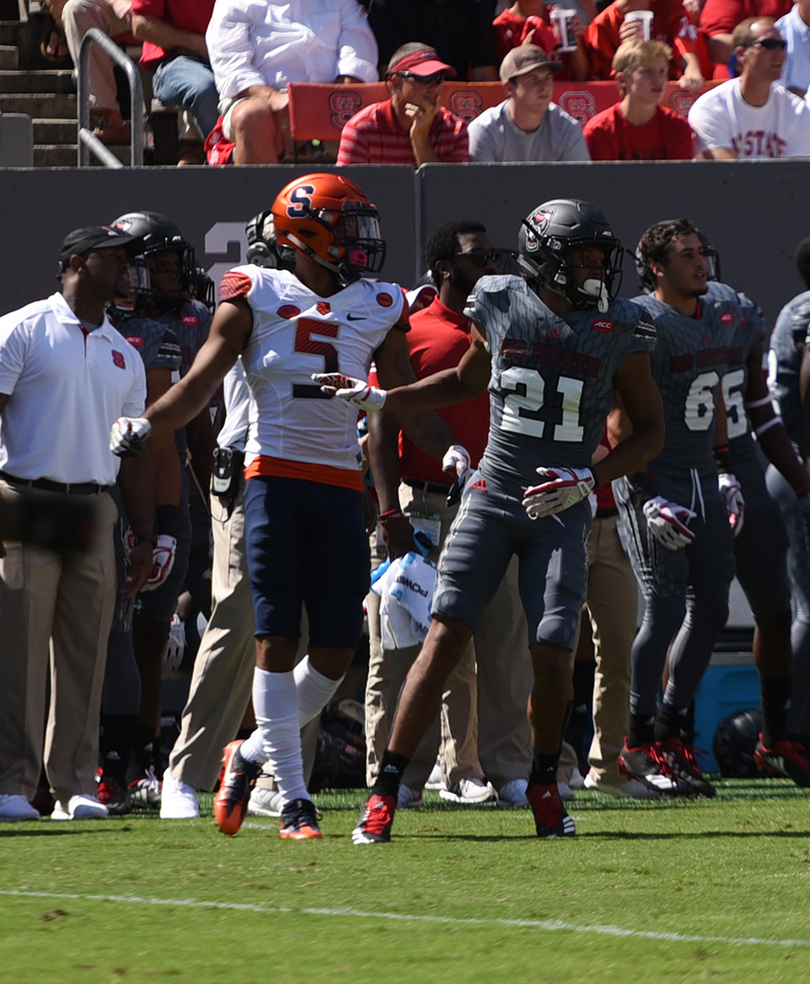 Syracuse searches for consistency at second outside wide receiver spot