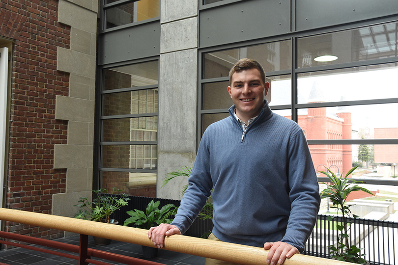 Graduate student 1st to receive Mitchell Scholarship at Syracuse University