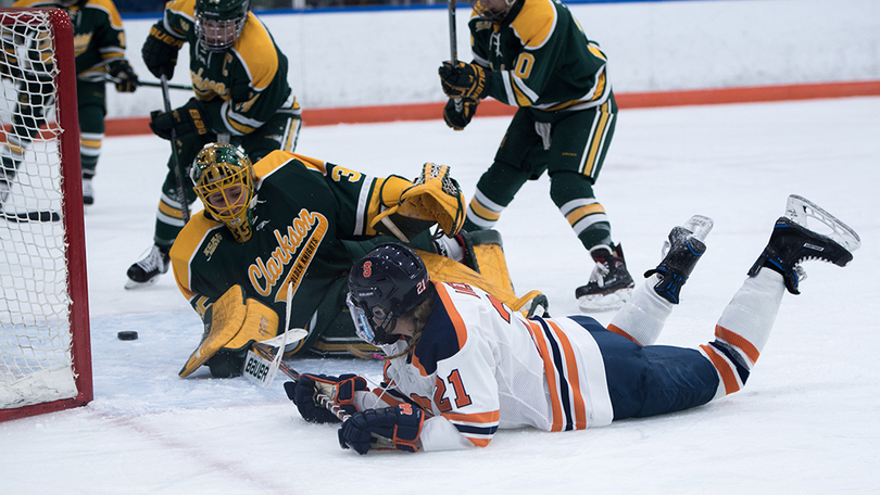 Syracuse hobbled by turnovers, mistakes in 5-0 loss to No. 3 Clarkson