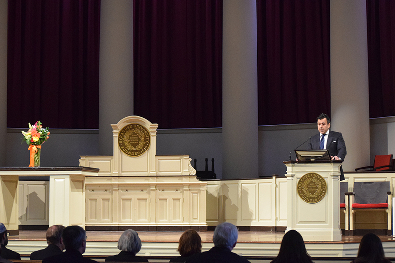 Freshman Raja ‘Safi’ Aziz honored at Hendricks Chapel memorial service