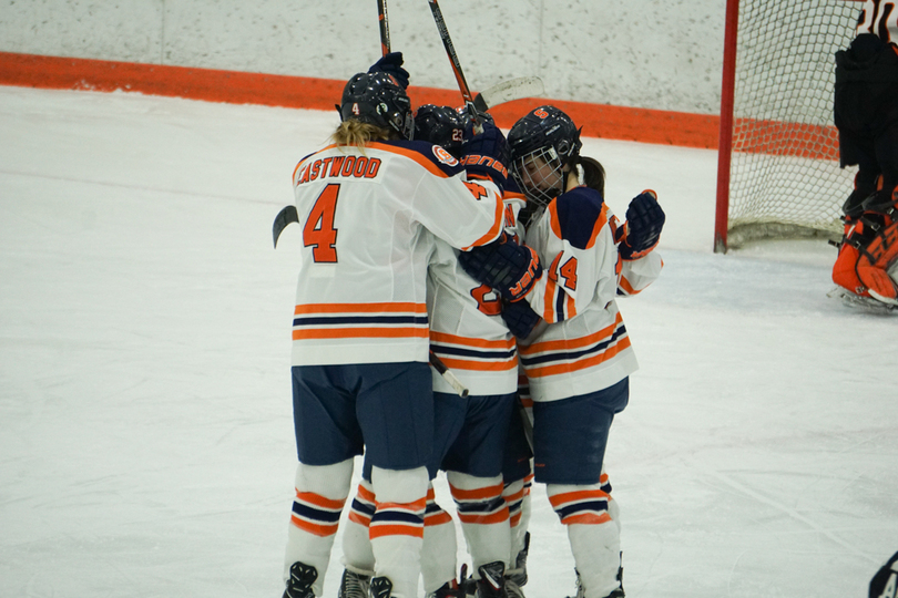 Decisive 1st period blows open game for Syracuse in 7-1 win over Rochester Institute of Technology