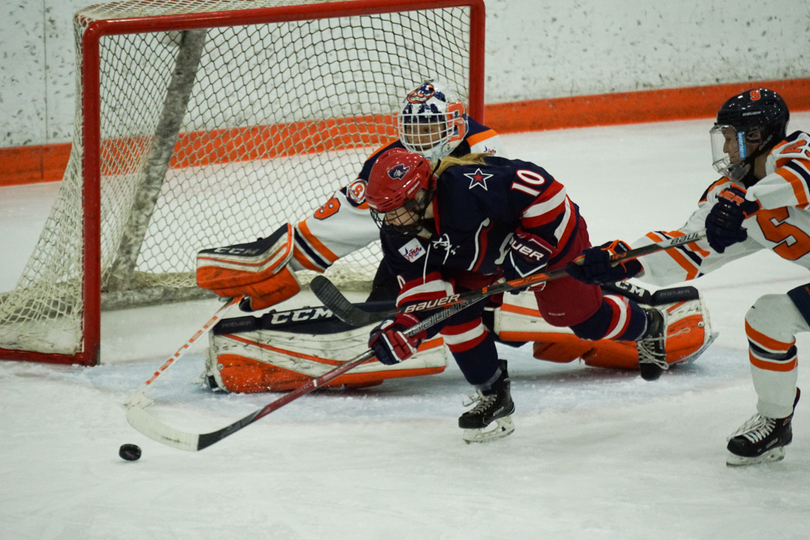 Nightmare 2nd period dooms Syracuse in 5-0 loss to No. 9 Robert Morris