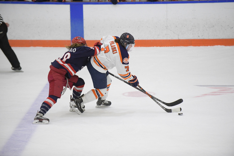 Syracuse falls to No. 9 Robert Morris 4-0, shutout on weekend for first time since September