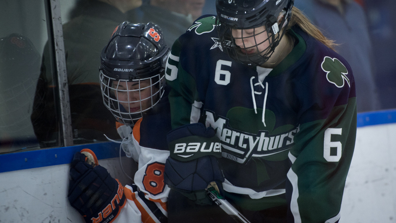 Syracuse’s season ends with 3-2 loss to Mercyhurst in College Hockey America semifinals