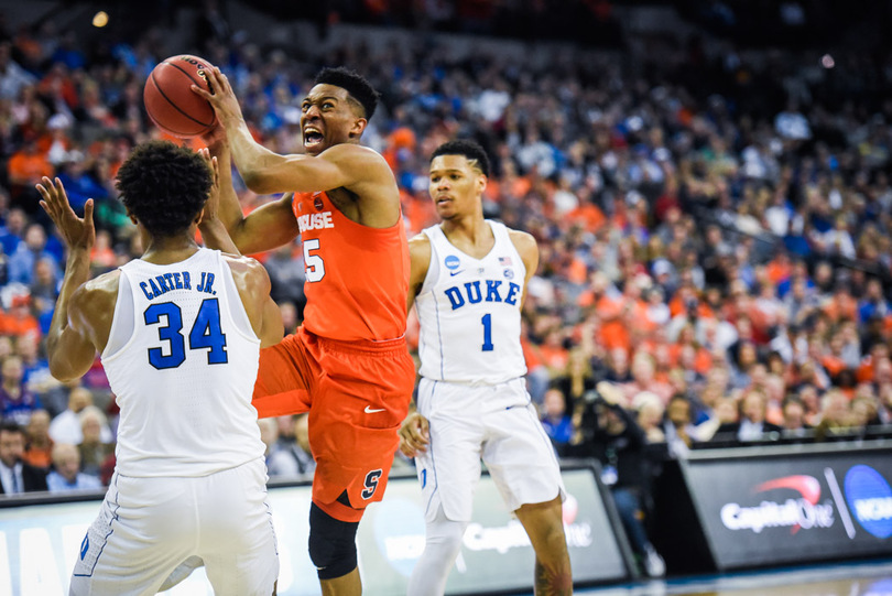 Tyus Battle keeps Syracuse within striking distance of Duke in 69-65 loss