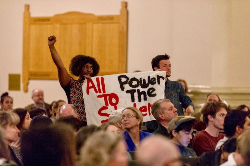 SU leaders, trustees address student demands at Hendricks Chapel forum