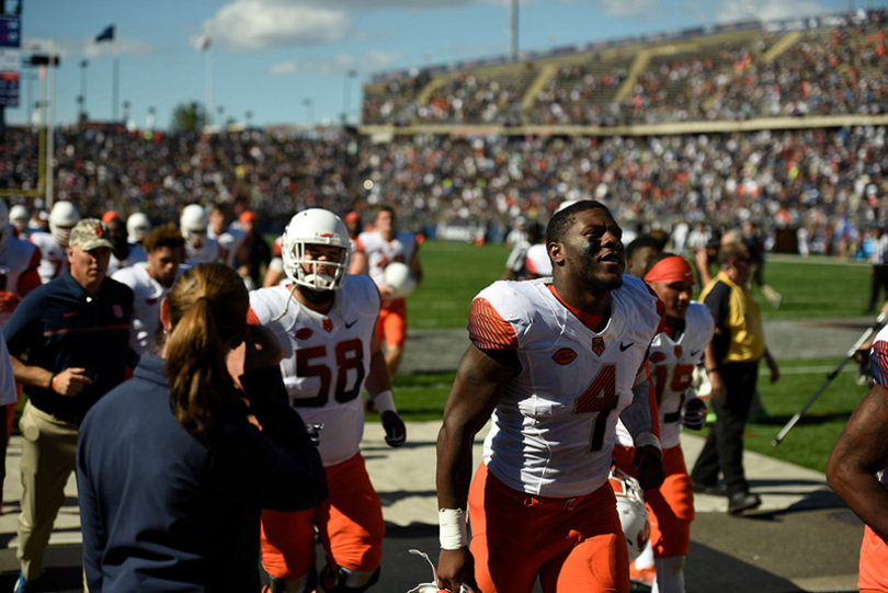 Former Syracuse linebacker Zaire Franklin picked by the Indianapolis Colts with 235th pick of 2018 NFL Draft