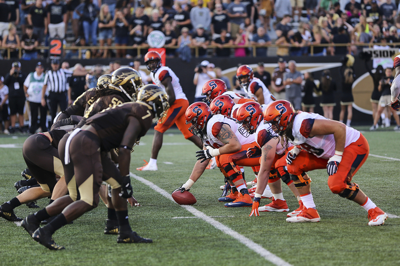 SU offensive line plays the most ‘unathletic’ game of football you’ll ever see