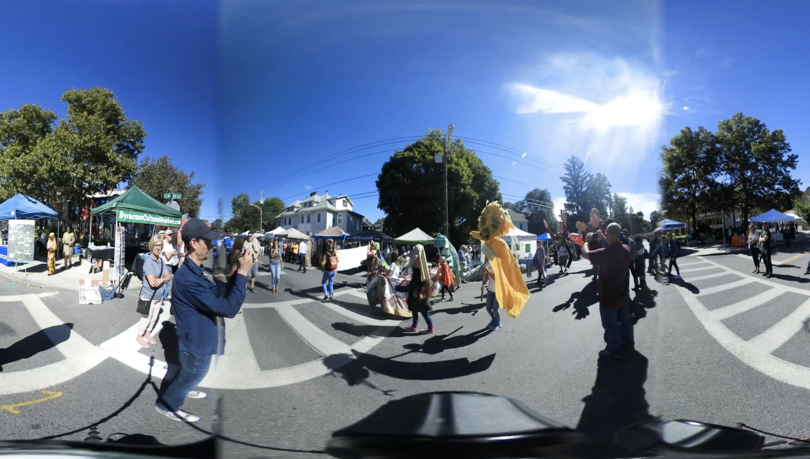 Experience the Westcott Street Cultural Fair in 360 degrees