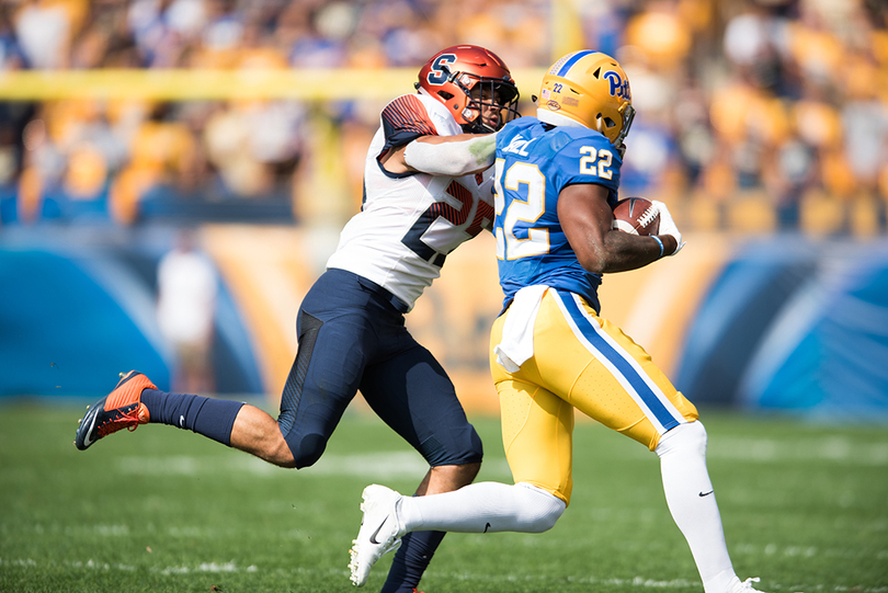 Syracuse fails to defend the run in 44-37 overtime loss at Pitt