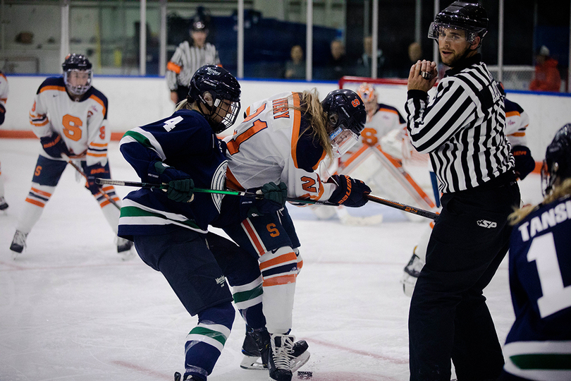 Syracuse kills 10 power plays but still loses to Mercyhurst, 1-0