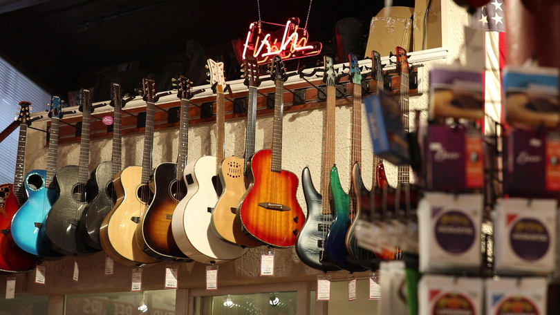 Video: Ish Guitars: A candy store for Syracuse musicians