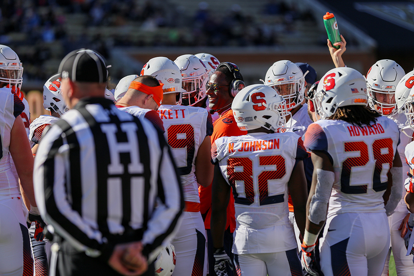 Dino Babers compares Syracuse’s recent run to catching a wave