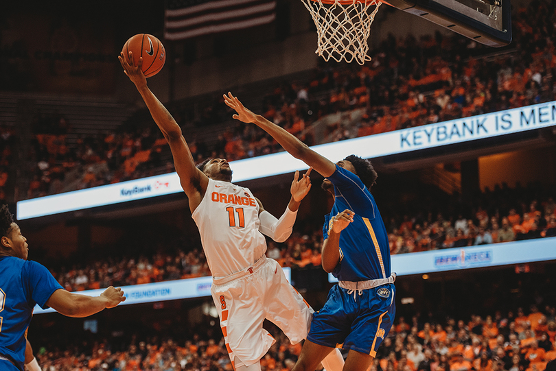 Syracuse overcomes struggles in 84-70 win over Morehead State