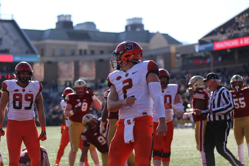 Syracuse, Eric Dungey cap historic regular season with win at Boston College