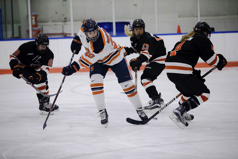 Newcomers have created a formidable line for Syracuse