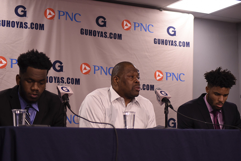 A fan threw an orange toward Patrick Ewing 33 years ago — chaos ensued