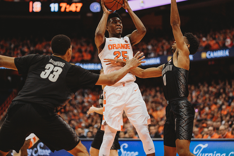 A look at a few plays down the stretch in Syracuse’s win over Georgetown