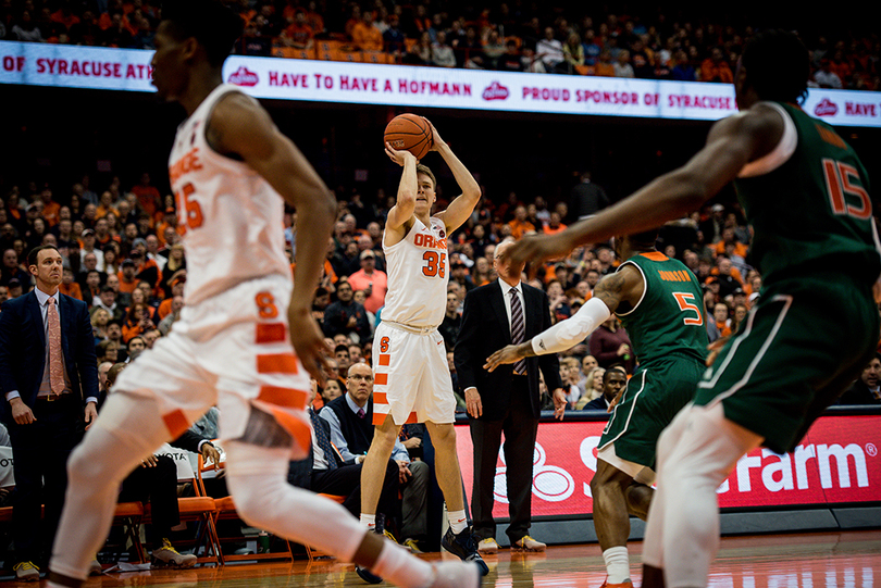 Buddy Boeheim provides offensive spark off bench in Syracuse’s win over Miami