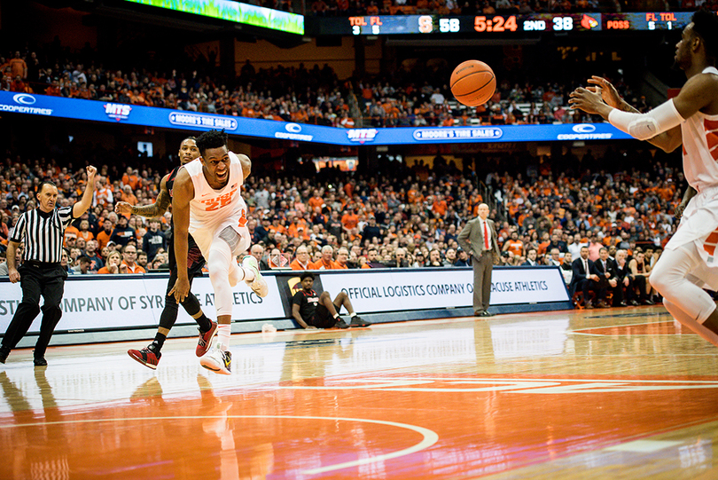 Tyus Battle embraces playmaker role to lead Syracuse past No. 18 Louisville