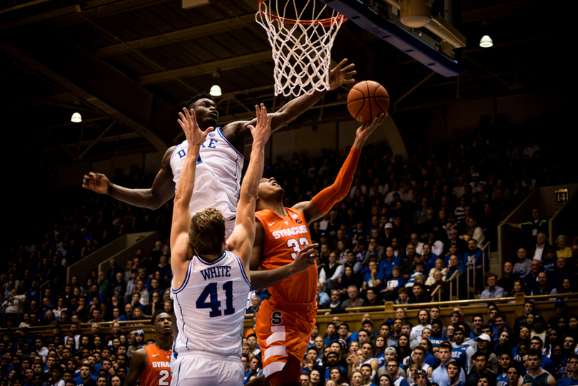 Zion Williamson, college basketball sensation, will reportedly not play against Syracuse