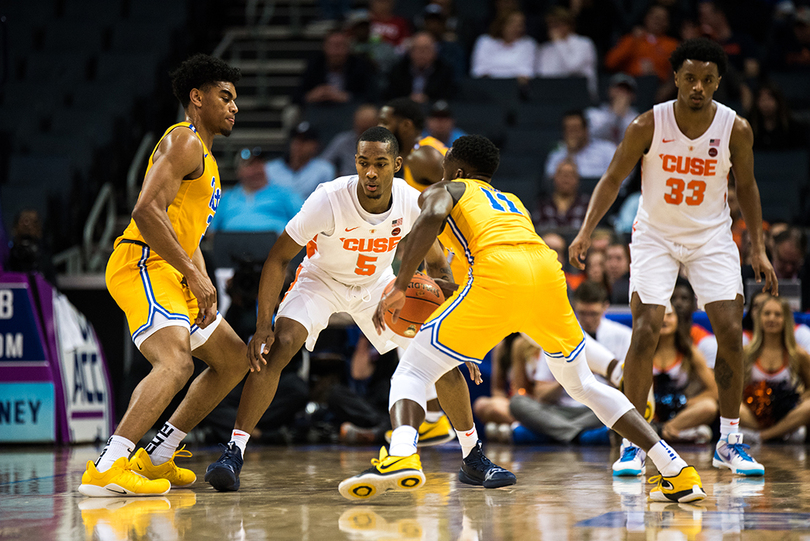 Jalen Carey reflects on diminished playing time after expanded role in SU’s ACC Tournament win