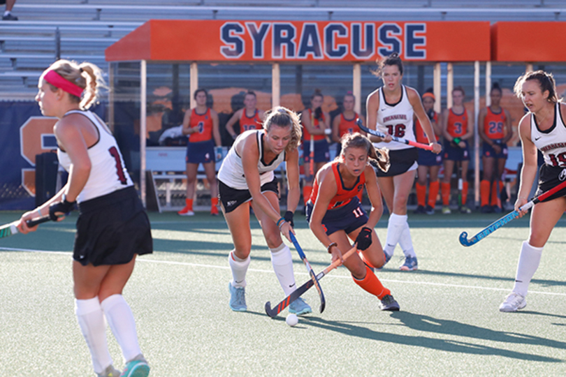 Gallery: No. 18 Syracuse comes back to beat Lafayette in double overtime