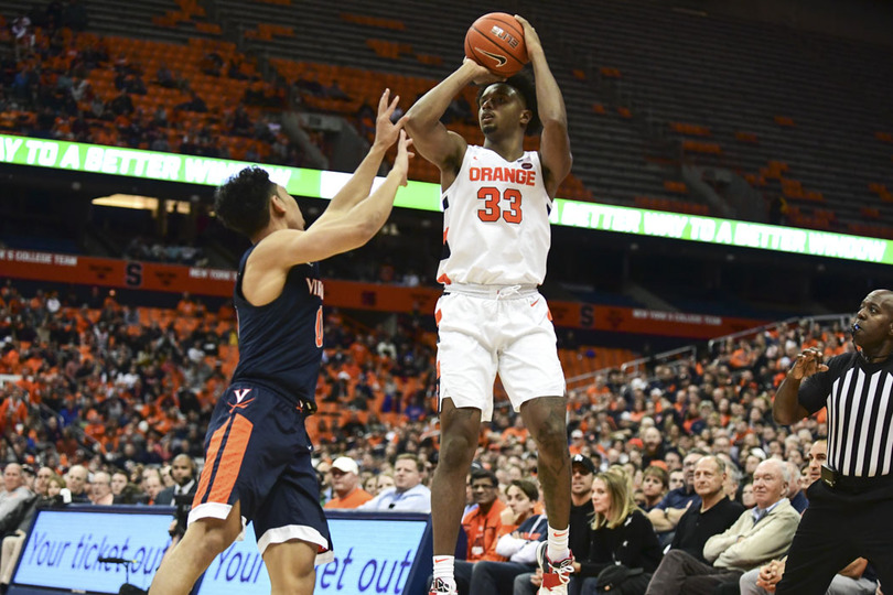 Syracuse, with no other options, commits itself to inconsistent 3-ball in loss to No. 11 Virginia