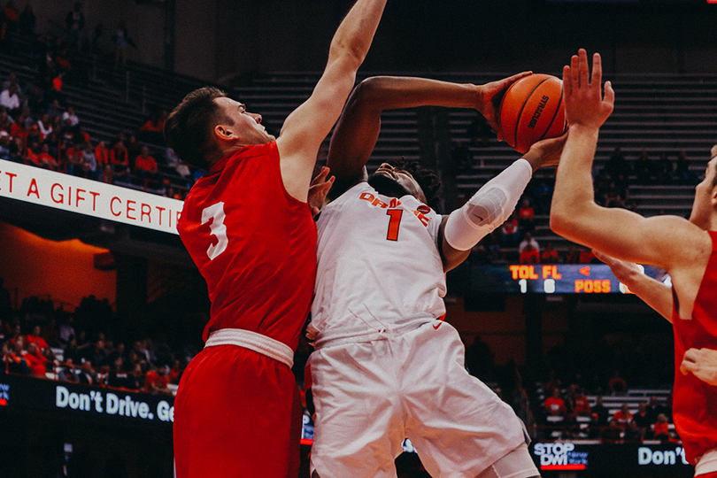 Quincy Guerrier helps Syracuse pull away from Cornell to win 3rd straight game