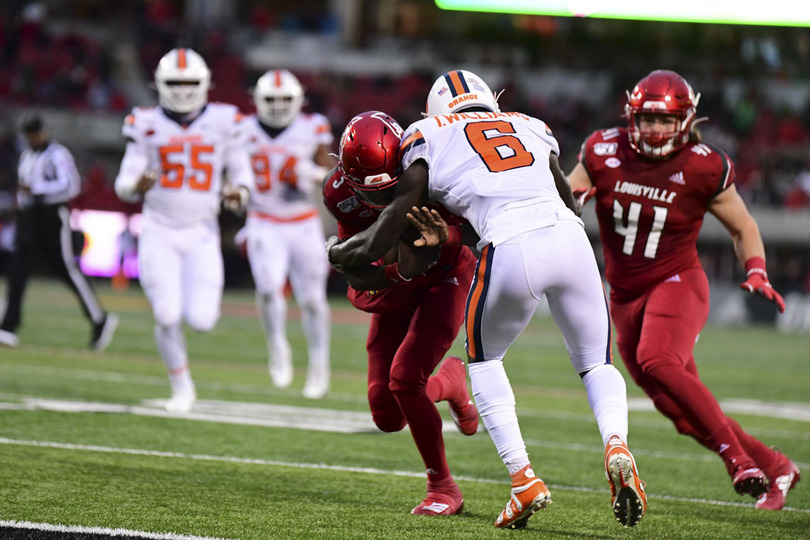 Louisville crushes Syracuse&#8217;s bowl game ambitions with 56-34 win