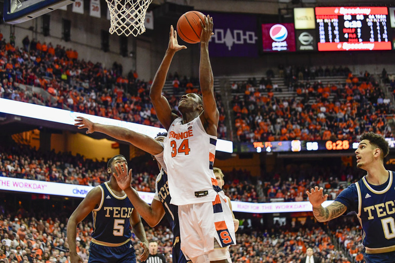 &#8216;It may not look like much&#8217;: Bourama Sidibe keys SU win over Georgia Tech