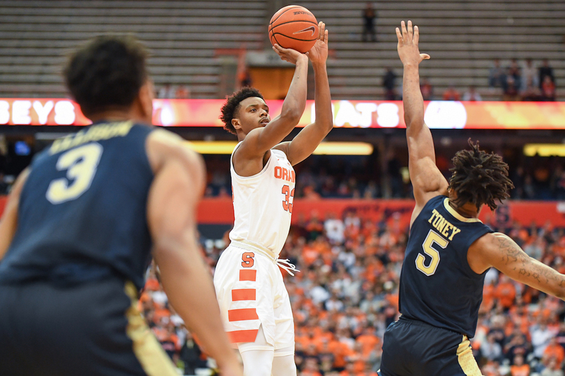 Syracuse forward Elijah Hughes enters NBA Draft