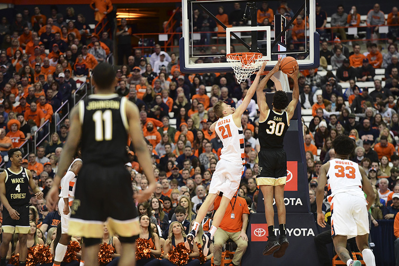 Syracuse finds relief with improved shot blocking in conference play