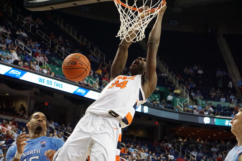 Syracuse routs UNC in ACC tournament, 81-53, yet uncertainty looms