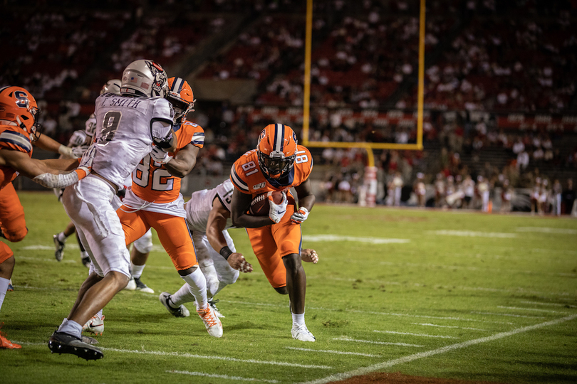 Syracuse wide receiver Cameron Jordan leaves program