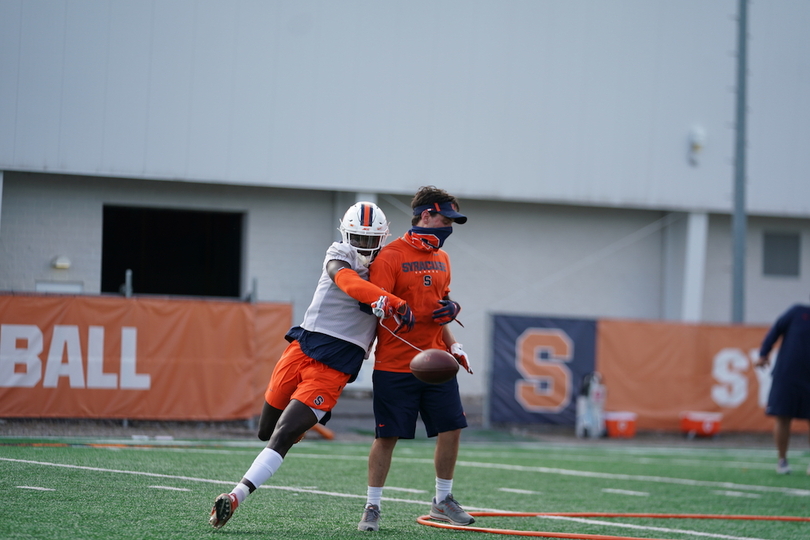 Syracuse football sits out 3rd day of training camp over testing concerns