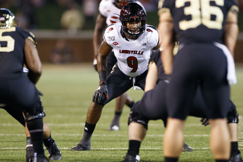 Louisville’s C.J. Avery aims for NFL Draft after switch to linebacker