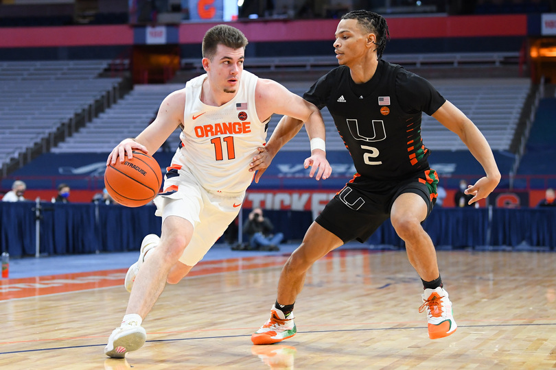 Syracuse trounces Miami 83-57 behind hot shooting, perimeter defense