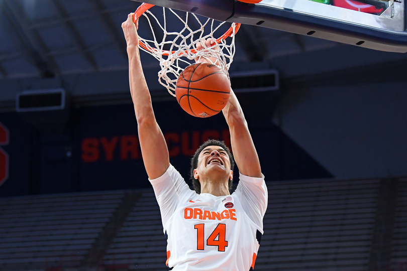 Center Jesse Edwards flashes potential off the bench in SU’s win over Miami