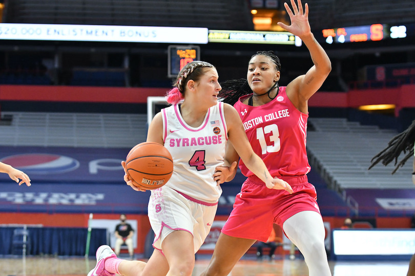 Syracuse burns Boston College with 48 points in the paint in dominant 92-75 win