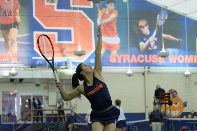 Syracuse wins 1st match against ranked opponent, 4-3 over No. 11 Georgia Tech